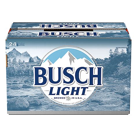 24 pack busch light bottles